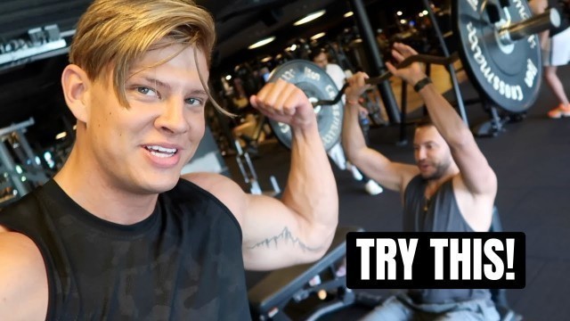 'EASY Weight Gainer Recipe & Big Gainz In The Gym'