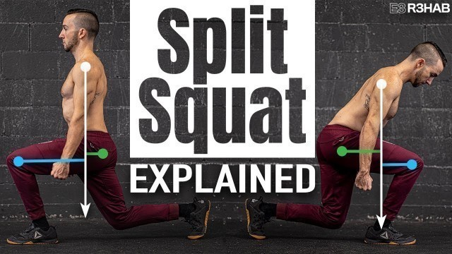 'How To Perform The Split Squat (Form | Technique Tips)'