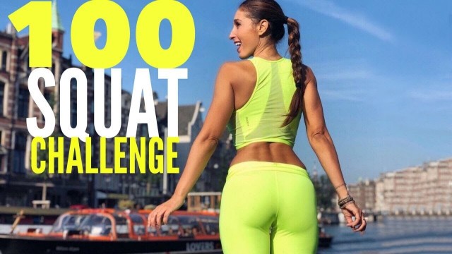 '100 Squat Challenge | You will be surprised how your buttocks will increase'