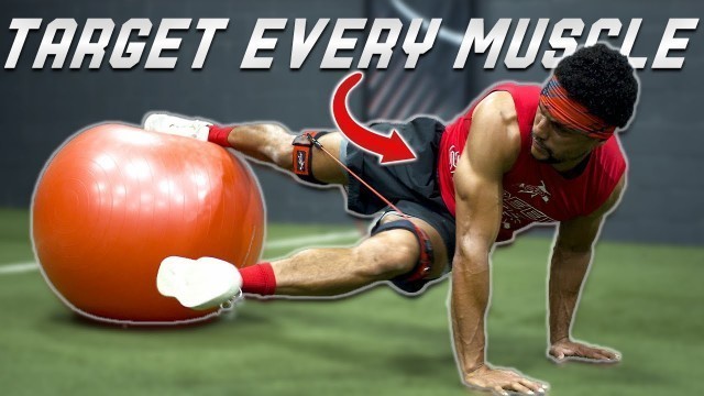 'ADVANCED ATHLETIC CORE TRAINING | Elite Swiss Ball AB Speed Workout'