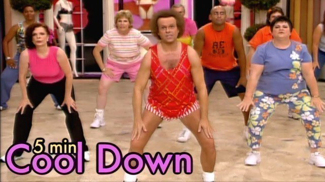 '5 MINUTE COOL DOWN and STRETCH with Richard Simmons'
