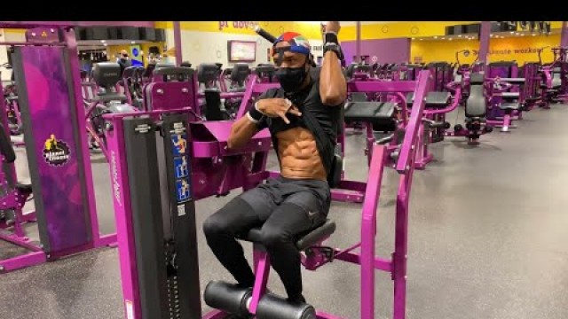 'Three AB Day Exercises At Planet Fitness | For Beginners And Advanced | My Routine #Shorts'