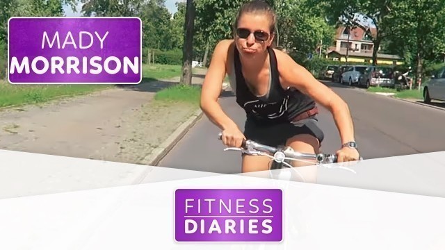 'Schmerzhafte Fahrradtour | Mady Morrison | Folge 7 | Fitness Diaries'