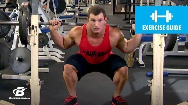 'Barbell Back Squat with Hunter Labrada | Exercise Guide'