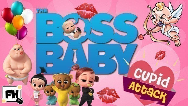 'Boss Baby Cupid Attack Run | Video Game Cardio Kids Workout | Brain Break'