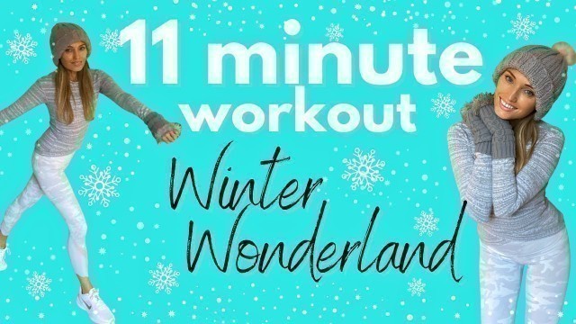 'Winter Wonderland Workout - 11 Minute Low Impact Cardio Workout at Home  with Lucy Wyndham-Read'