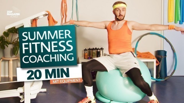 'Full Body Workout für Beginner | Mit Equipment | PART 1 | ZDF Magazin Royale'