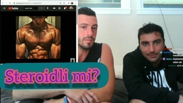 'Ege Fitness \"David Laid Vücut Değişimi\' videosunu izliyor | Steroidli mi?'