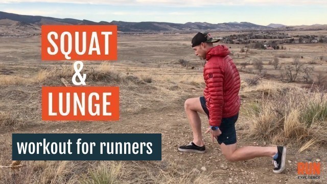 'Squat and Lunge Workout For Runners'