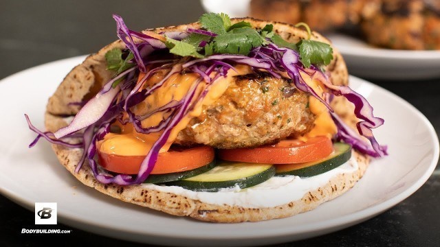 'Red Curry Turkey Burger | Fuel & Gainz by Fit Men Cook'