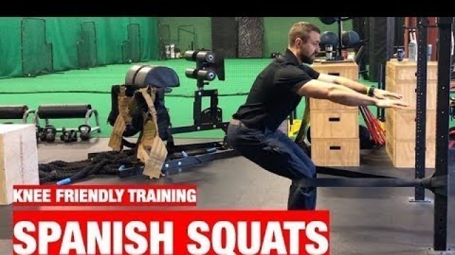 'How To Perform The Spanish Squat'