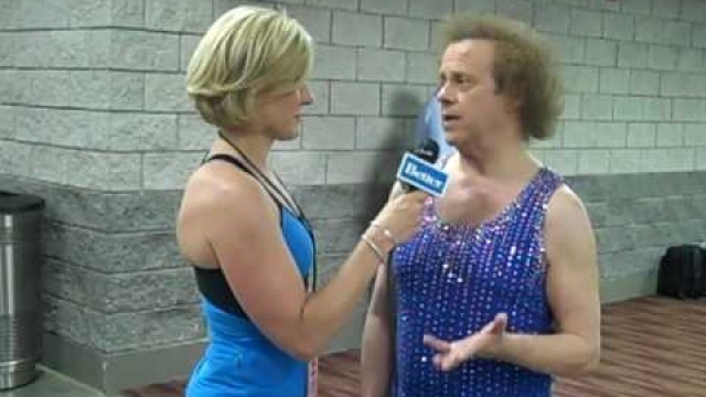 'Richard Simmons gets serious about World Fitness Day'