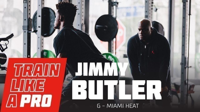 'Jimmy Butler\'s upper body metabolic workout at Athletic Gaines | Train Like A Pro | MaxPreps'