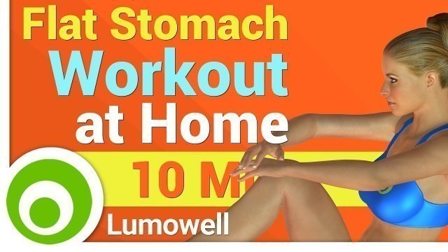 'Flat Stomach Workout at Home'
