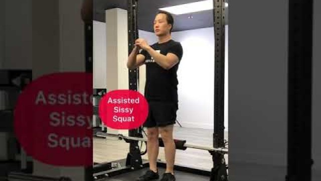 'Try this Sissy Squat Exercise Progression'