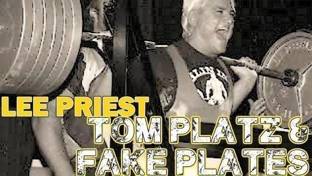 'LEE PRIEST on TOM PLATZ Using FAKE PLATES!'