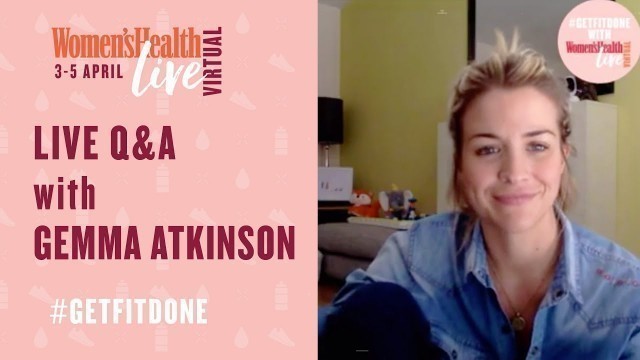 'Gemma Atkinson talks Fitness and Nutrition as a new Mum l WH Live Q&A'