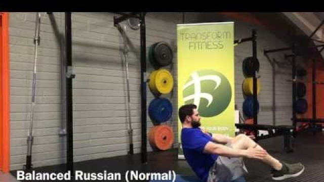 'Transform Fitness - TFL and TFL+ Exercise:  Balanced Russian Variations'
