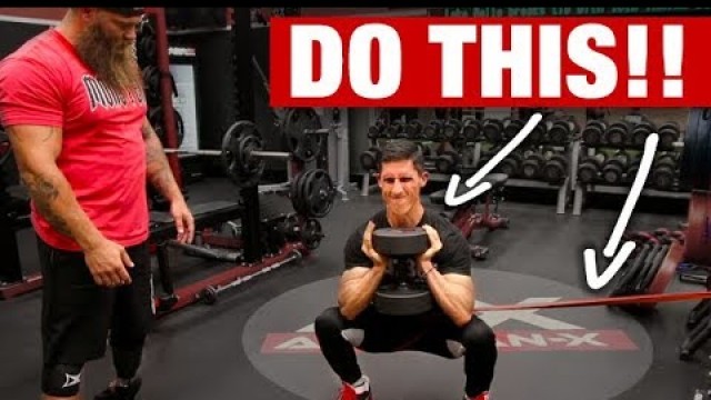 'How to Get a “MONSTER” Squat! (3 BEST MOVES)'