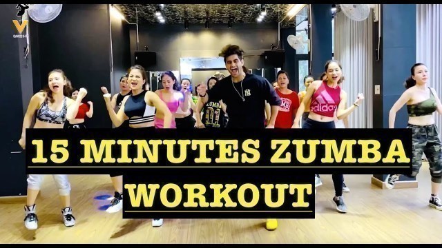 '15 Minute Zumba Workout | Non Stop Dance Fitness | Guru Randhawa | Slowly Slowly Bollywood Zumba |'
