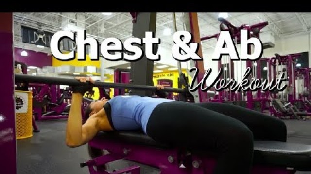 'Chest and Abs Workout | Planet Fitness Workout | Chest Workout With Dumbbells | Chest Exercises'