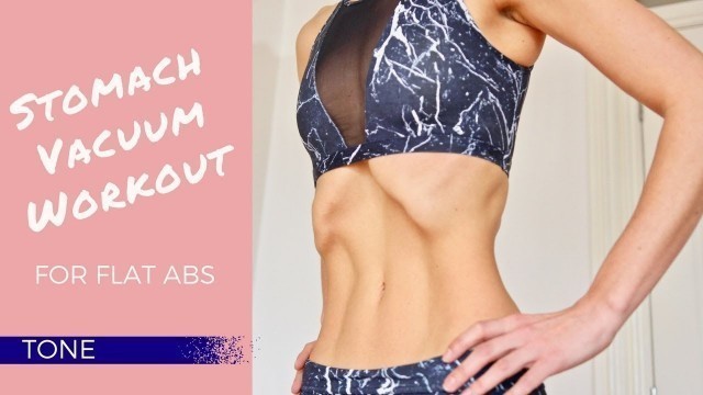 'Stomach Vacuum Workout for Flat Abs'