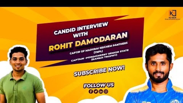 'K2BOX Fitness & Nutrition Solutions - CANDID WITH ROHIT DAMODARAN - captain Madurai seichem panther'