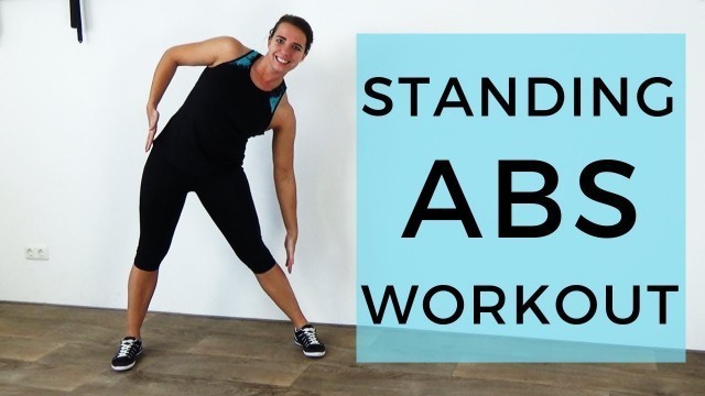 '20 Minute Standing Abs Workout to Flatten your Belly – Belly Fat Burning Exercises – No Equipment'