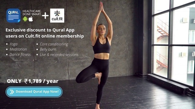 'EXCLUSIVE: Qural users get Cult.fit online membership for only Rs.1789/yr.'