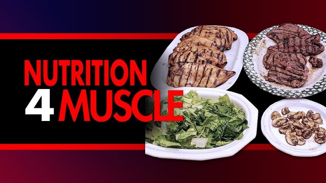 'Nutrition For Building Muscle Over 50!'