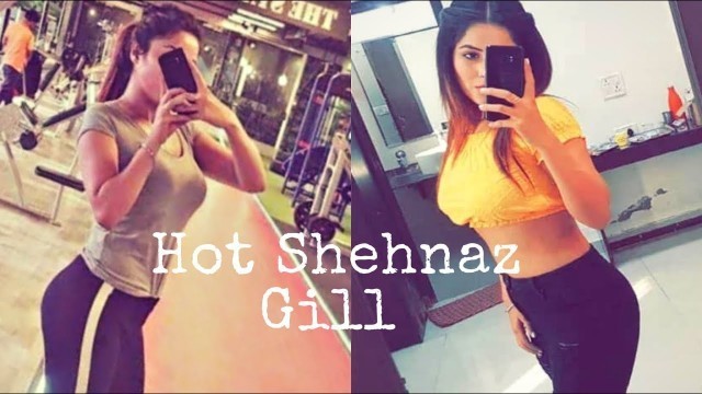 'Shehnaz kaur gill | gym workout. Shehnaz gill | in| hot yoga. Biggboss 13 contestant| shehnaaz gill.'