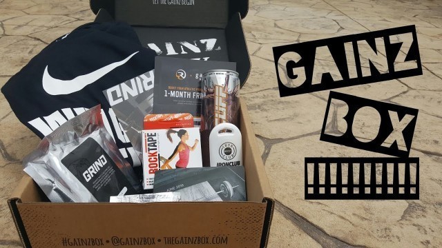 'Gainz Box UNBOXING/ Fitness gear UNBOXING'