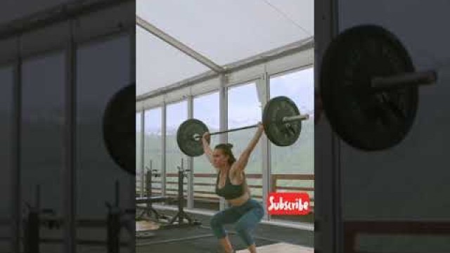 'Female workout Body fitness working / Woman workout  morning / #shorts sd shuvo Tech health tips'