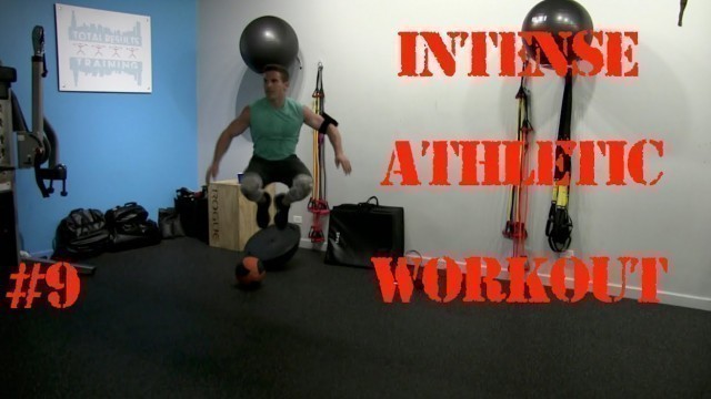 'Intense Athletic Workout'
