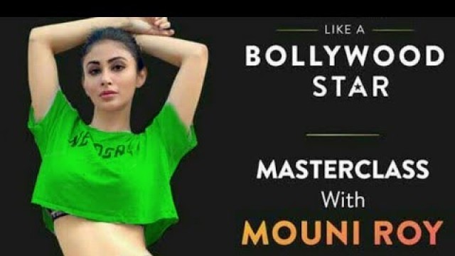 'Mouni Roy Dance Workout MasterClass Celebrity Fitness Trainer Cult.fit Live'