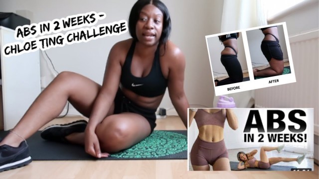 'GET ABS IN 2 WEEKS | CHLOE TING ABS WORKOUT CHALLENGE | FITNESS DIARIES | SIIN CIITY'