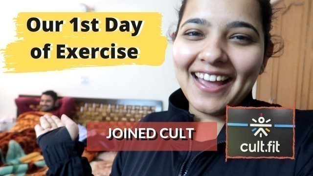 'THIS is how our FIRST DAY at CULT FIT was | A Week\'s vlog'