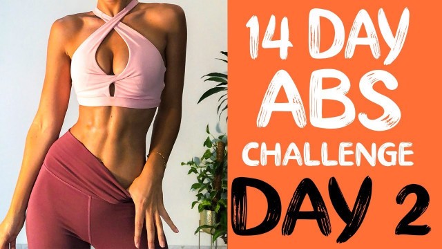 '14 DAY ABS CHALLENGE | Workout 2 | INTENSE FLAT STOMACH EXERCISES'
