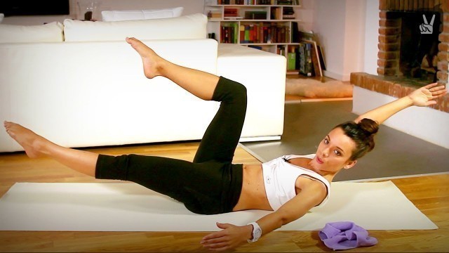 'Pilates Flat Abs: Fortgeschrittene Übungen für sexy, flache Bauchmuskeln'