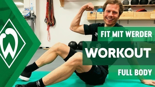'FIT MIT WERDER - 10 MIN FULL BODY WORKOUT | SV Werder Bremen'