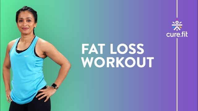 'Fat Loss Workout by Cult Fit - Fat Loss Workout At Home | 10min Cardio Workout | Cult Fit | Cure Fit'