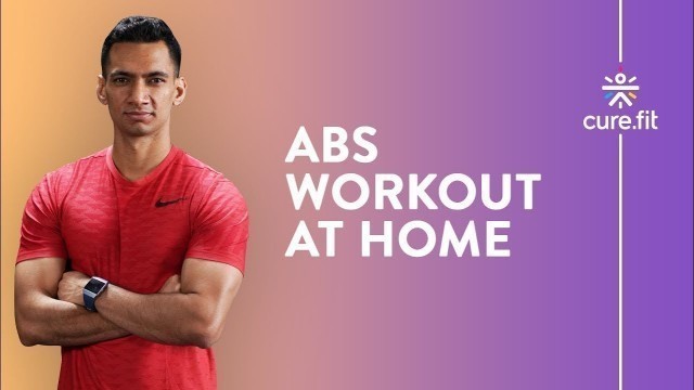 '14 Mins Abs & Oblique Workout by Cult Fit | Abs Workout At home | No Equipment | Cult Fit | Cure Fit'