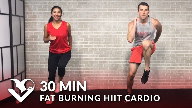 '30 Minute Fat Burning HIIT Cardio Workout at Home for Women & Men - 30 Min Cardio Workouts'
