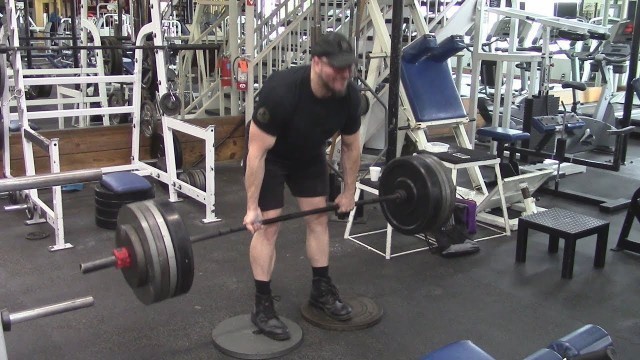 'Jason Blaha Full Workout 10-03-2017 Deficit Deadlifts & Discussion Of Future Training Plans'