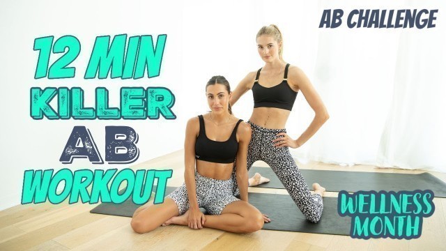 '12 MIN Killer Ab Workout // No Repeats - Flat Belly Strong Lower Ab Exercises // Sami Clarke'