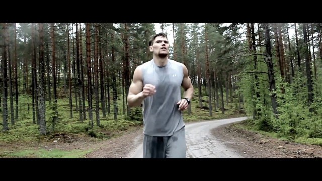 'Motivational workout video'