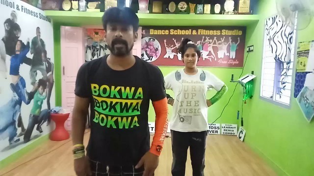'BOKWA fitness Covid 19 Vanthemataram dance school and fitness studio Anisha and BASHA Master'