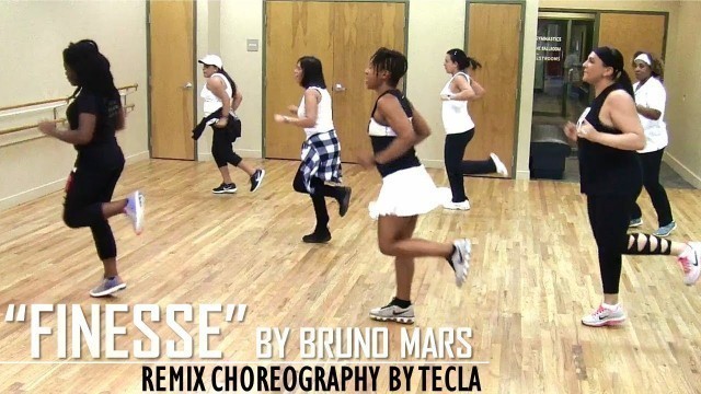 '\"Finesse\" by Bruno Mars |Zumba® Fitness | ReMix Choreo by Tecla | Become FIT!'