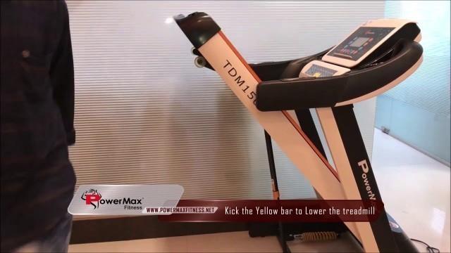 'Powermax Fitness TDM-150 Treadmill - Installation guide'