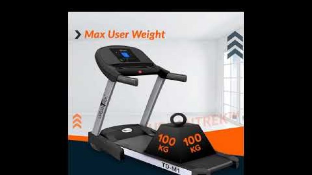 'PowerMax Fitness TD-M1-A1 Series - Light, Foldable, Electric Treadmill 100% Pre-Installed Machine.'